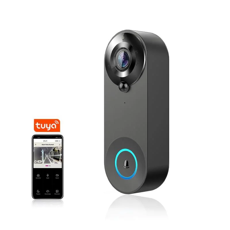 IP66 Waterproof Home Outdoor Tuya WiFi Electronic Door Bell Camera 1080P