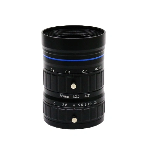 35mm F2.0 4/3" 12MP C Mount Fa Lentille de caméra de vision industrielle de la machine