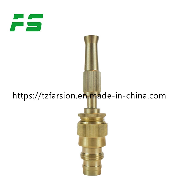 1/2in Male Thread Spraying Brass High Pressure Direct High quality/High cost performance  Durable Nozzle Water Spray Gun Garden Water Nozzle