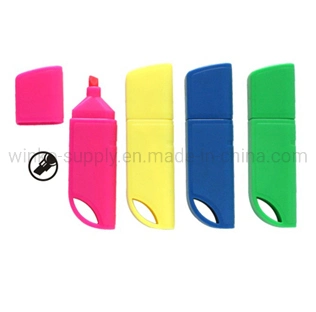 Five Colors Flower Shaped Highlighter Pen for Office Stationery