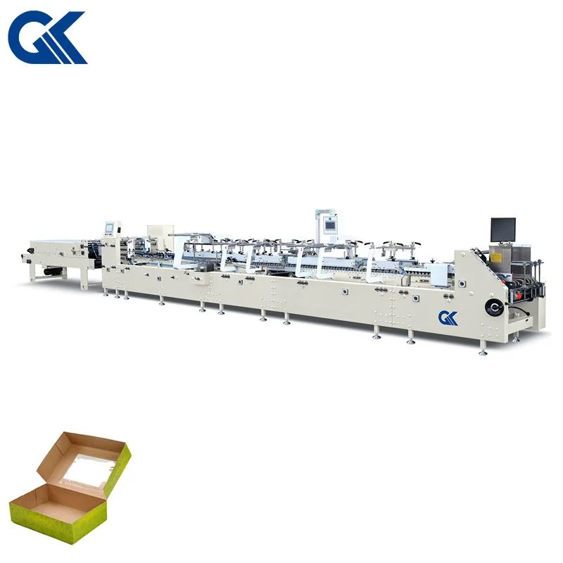 Automatic High Speed Medicine Box Folding and Gluing Machine Gaoke (H650/800/1100)