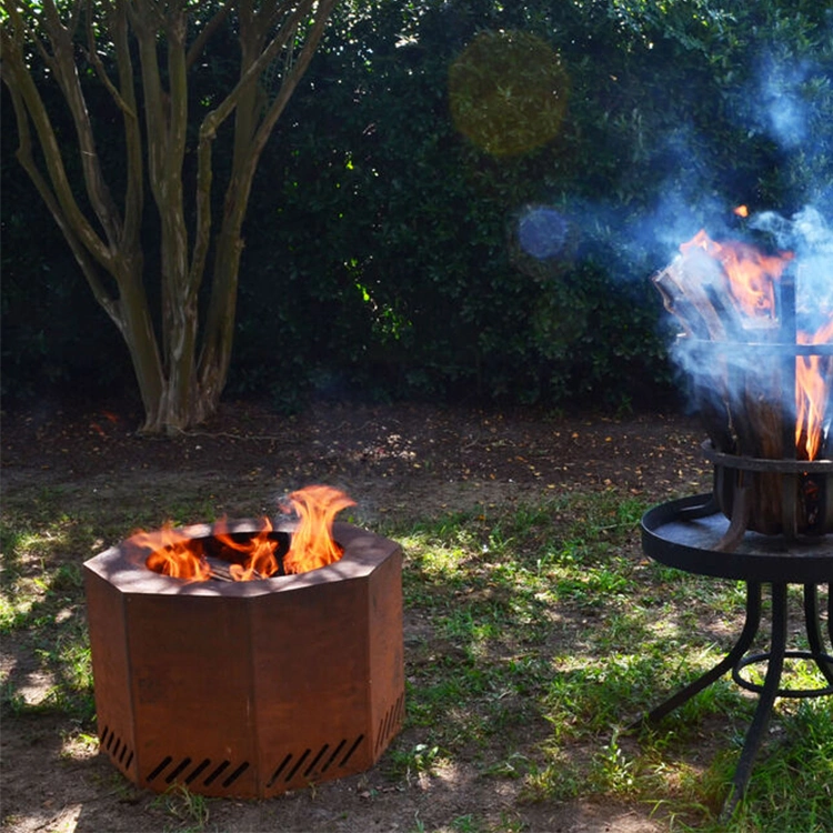 Garten Corten Stahl Heizung Dekoration Metall Feuerstelle