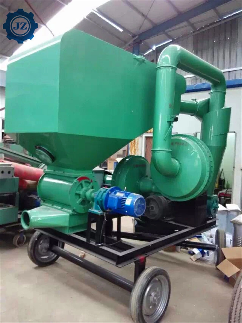 Mobile Conveying System Paddy Rice Husk Airslide Conveyor Grain Suction Machine