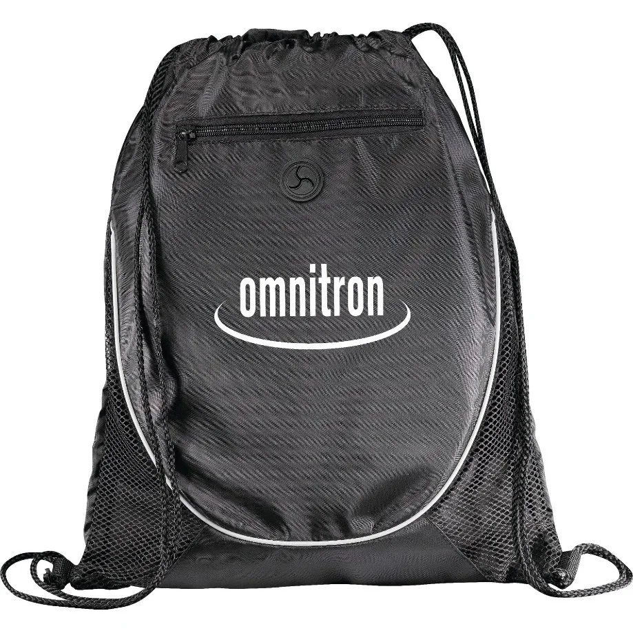 Fashion Custom Polyester Drawstring Backpack Bags Promo Drawstring Rucksacks