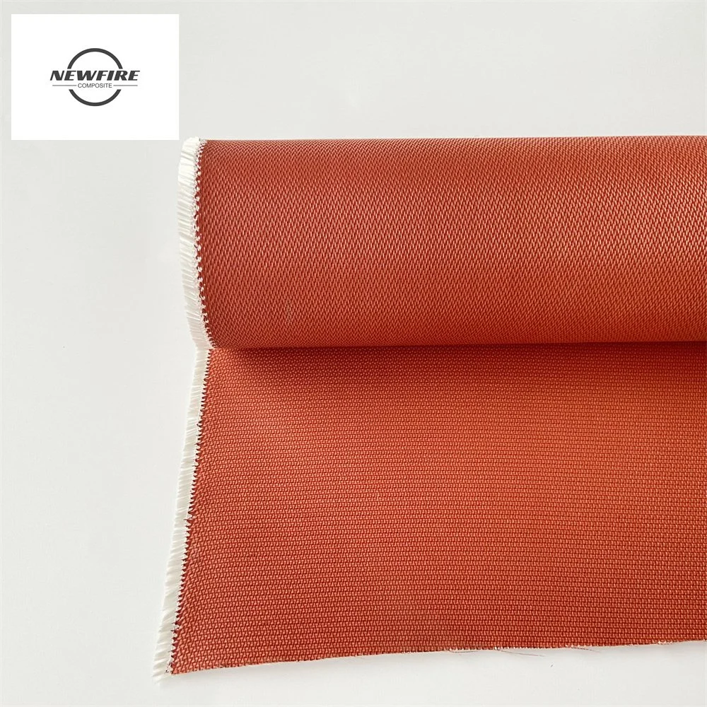 Polyurethane Fiberglass Fabric Glass Fiber Cloth Coated PU Waterproof Heat Temperature Resistant Fireproof