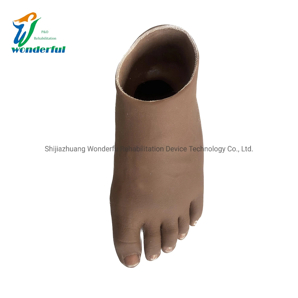 Artificial Limbs Custom Silicone Foot Cosmetic Foot Prosthetic Foot Cover