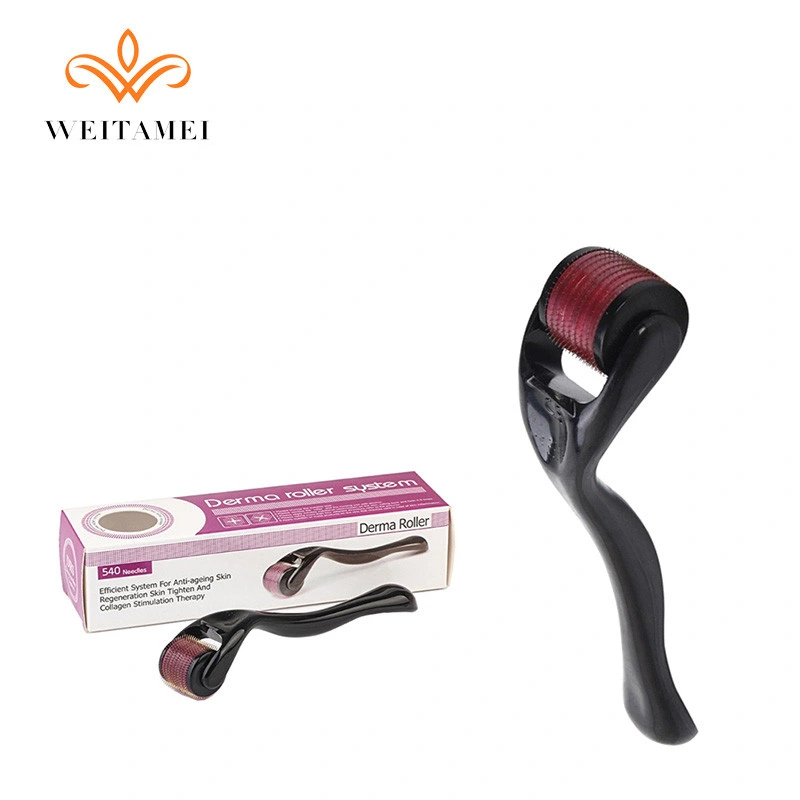 OEM Disponible 0,75 mm 540 Derma Roller para el crecimiento del cabello