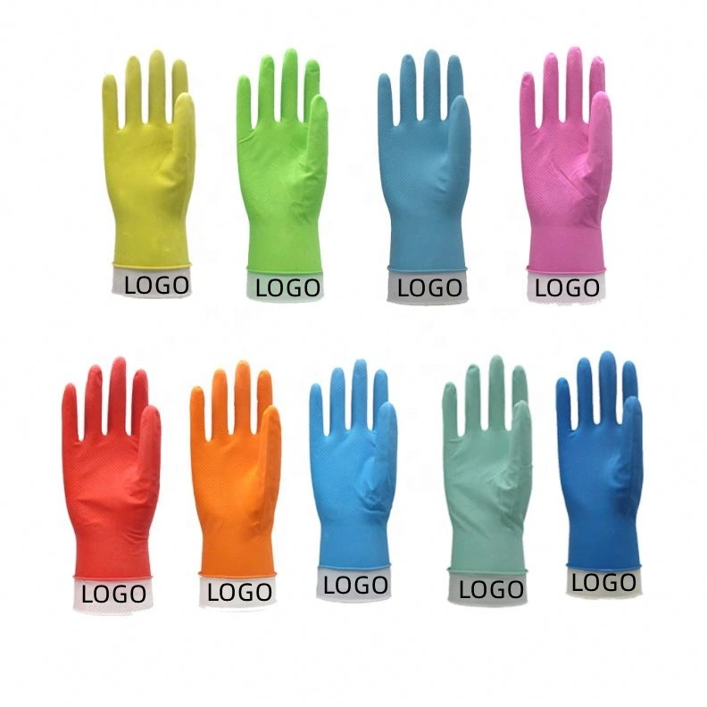 High quality/High cost performance Brand New Yellow Latex Rubber Hand Glove