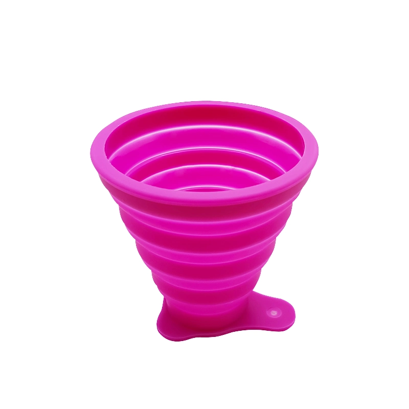 Wholesale/Supplier Custom Logo Promotion Gift Silicone Folding Water Cup Collapsible Coffee Cup