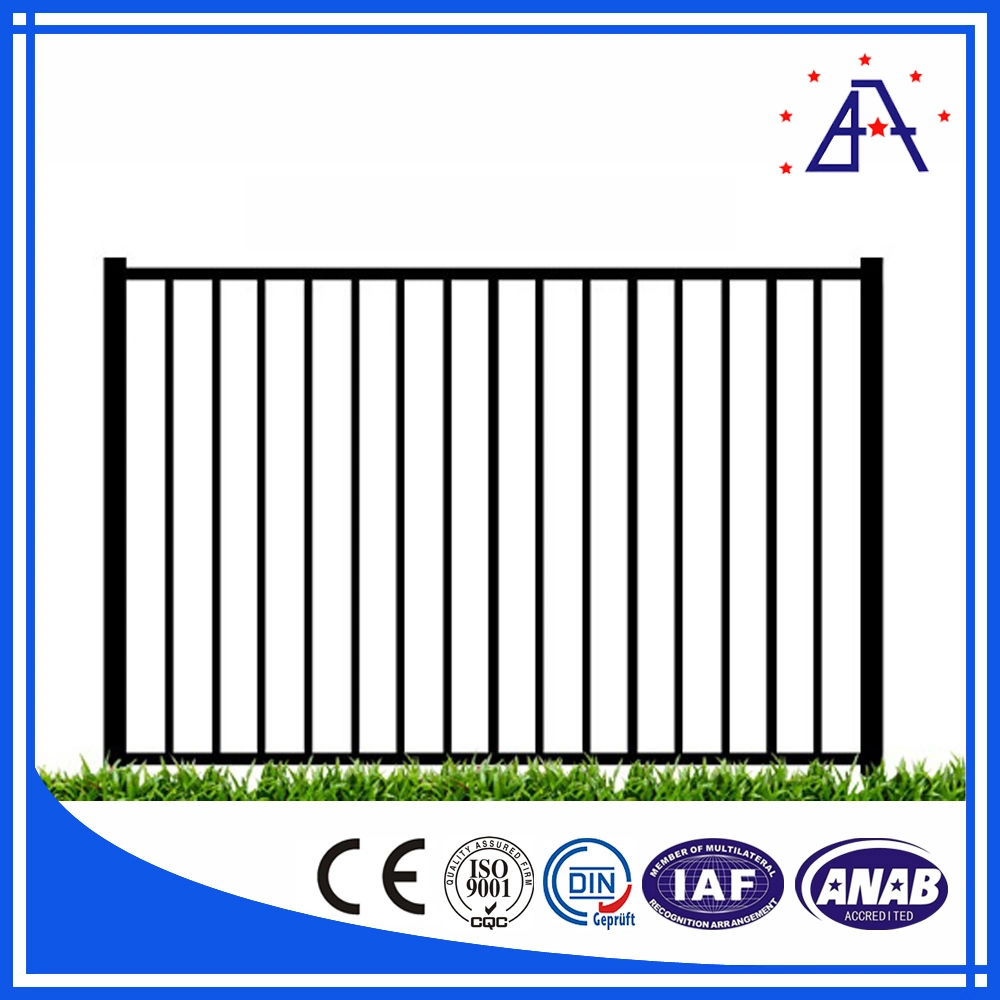 Aluminum U Channel Glass Railing Balcony Fencing