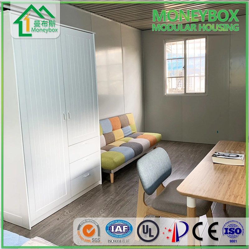 2024 20ft Modular Luxus vorgefertigte abnehmbar Tiny Movable Mobile Modern Schnell Montieren Demontiert Living Tragbare Stahl Prefab Container House