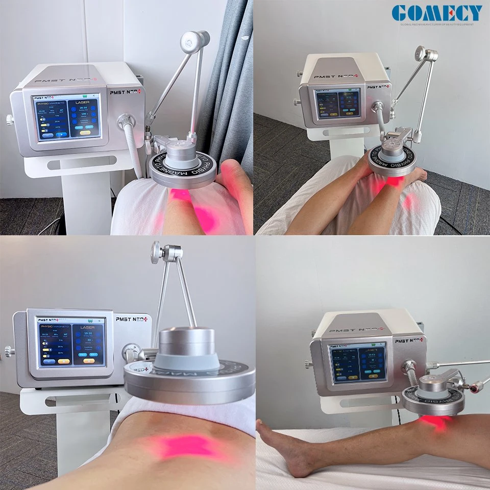 360 808/650nm Laser Magnetotherapy Pmst Magneto Therapy Equipment for Pain