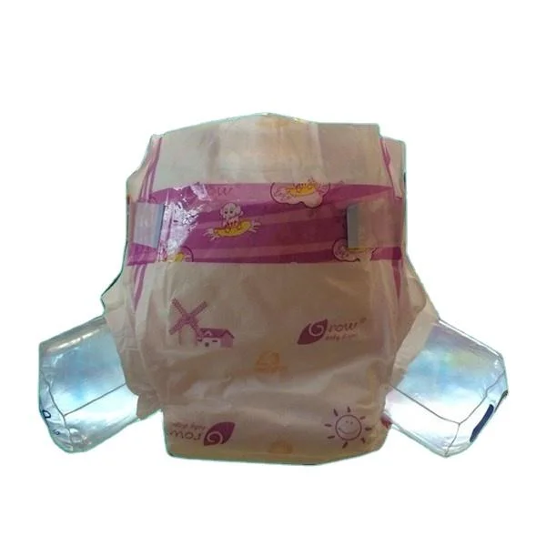 Disposable PP Tape Baby Diapers, with Free Samples Supports