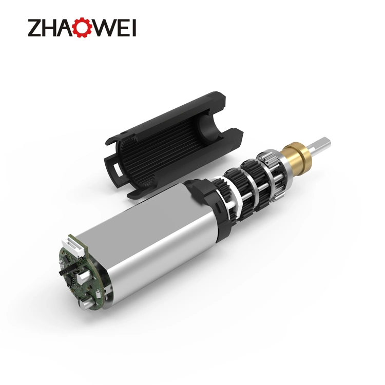 Zhaowei 16mm 6V Small Geared Stepper Motor for Electrical Curtain