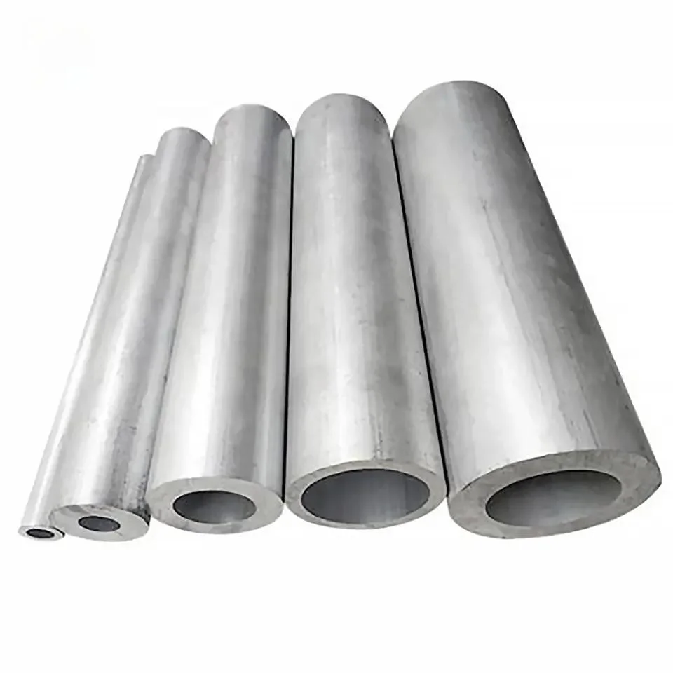 Tube en aluminium ASTM 6061 6063 7075 T6 Tailles de tuyaux sans soudure extrudé pour matériaux de construction