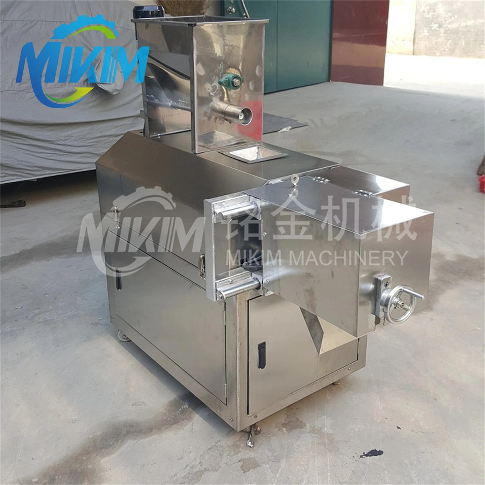 Snack Bar comercial Twin Screw Extruder puffed snacks de batatas fritas de milho Máquina de fabricação de alimentos Puffs milho snacks fabricação de máquinas