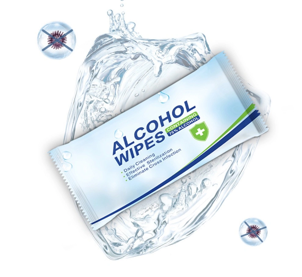 Individually Wrapped Alcohol Wipes 70% Iysol Disfecting Antiseptic Wipes