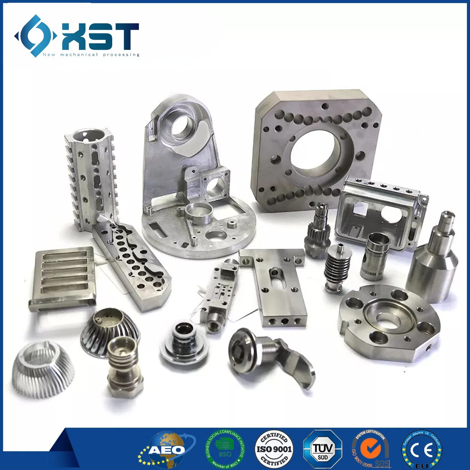 China Industrial Special Shape CNC Machining Extrusion Aluminum Alloy Profile Precision Aluminum Parts
