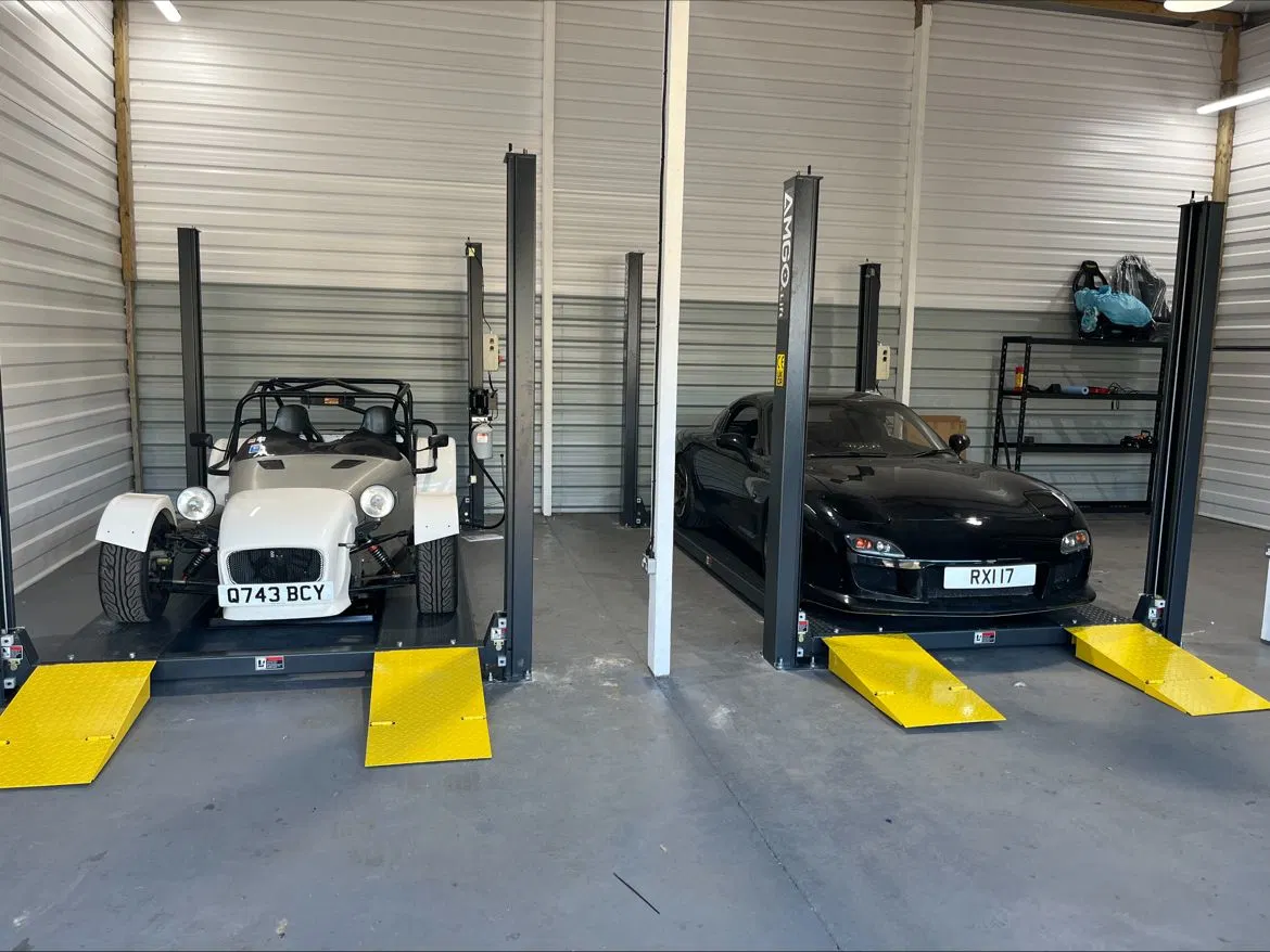 CE Approved Commercial High Lifting Hobby Four Post Garage Parking Lift (407-HP)