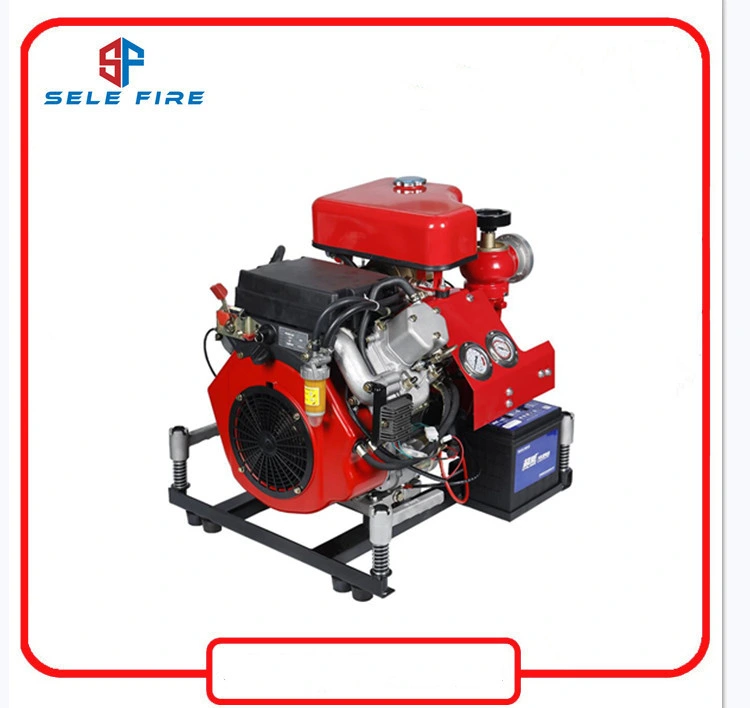 22HP Self Priming Portable Diesel Fire Fighting Pump