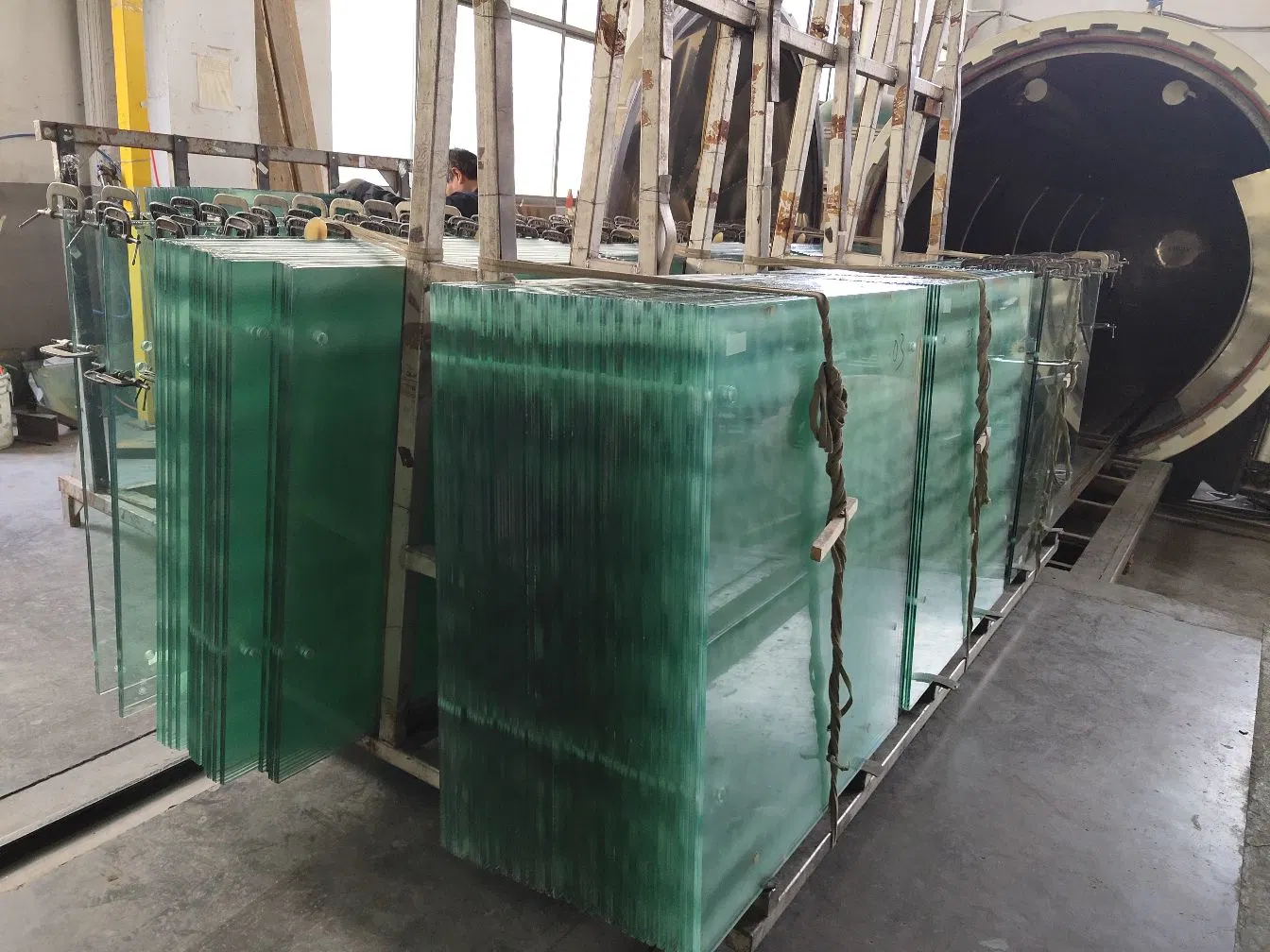 High quality/High cost performance  PVC Wired Glass Laminated Glass for Building Glass Exterior Wall