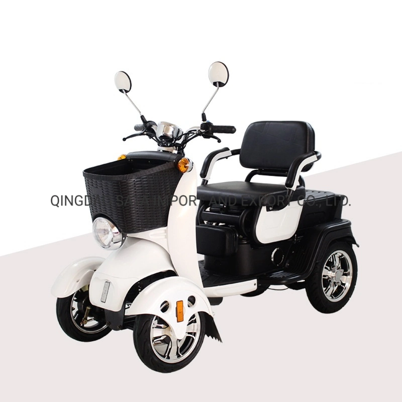 500W Electric Bike Mobility 4 Wheel Scooter with LED Light Customizable for Disable