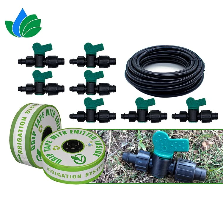 DN16 Belt Agricultural Irrigation System Drip with Plastic Mini Valve
