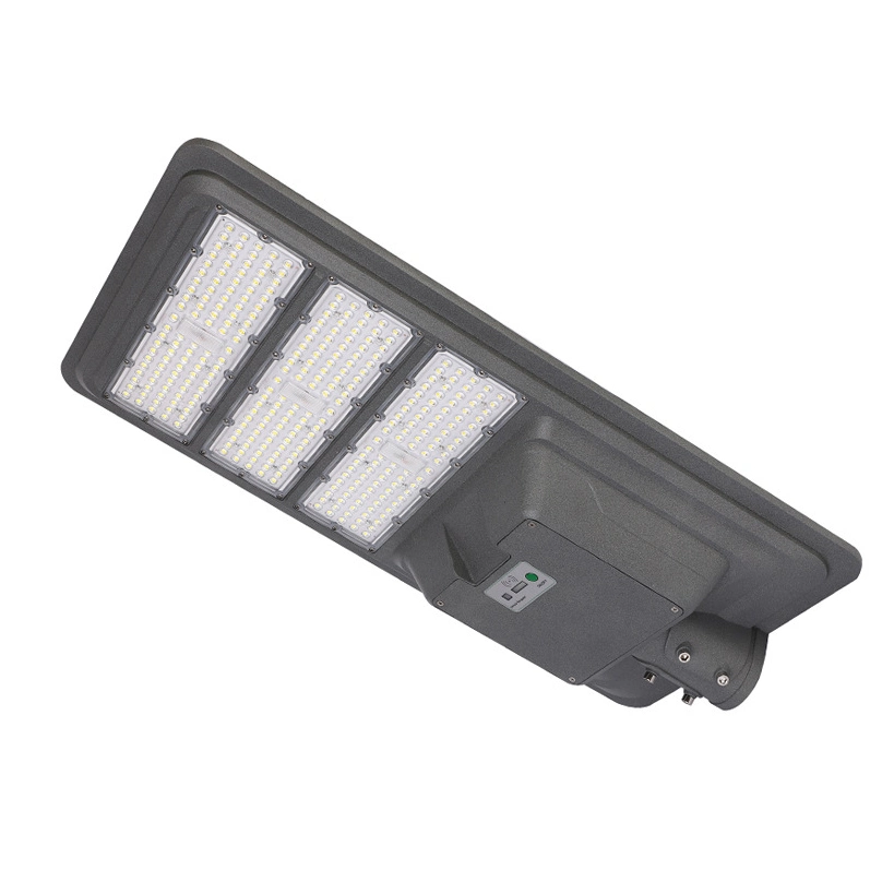 Luz solar LED Street com sensor de movimento de jardim de 300 W com Bateria