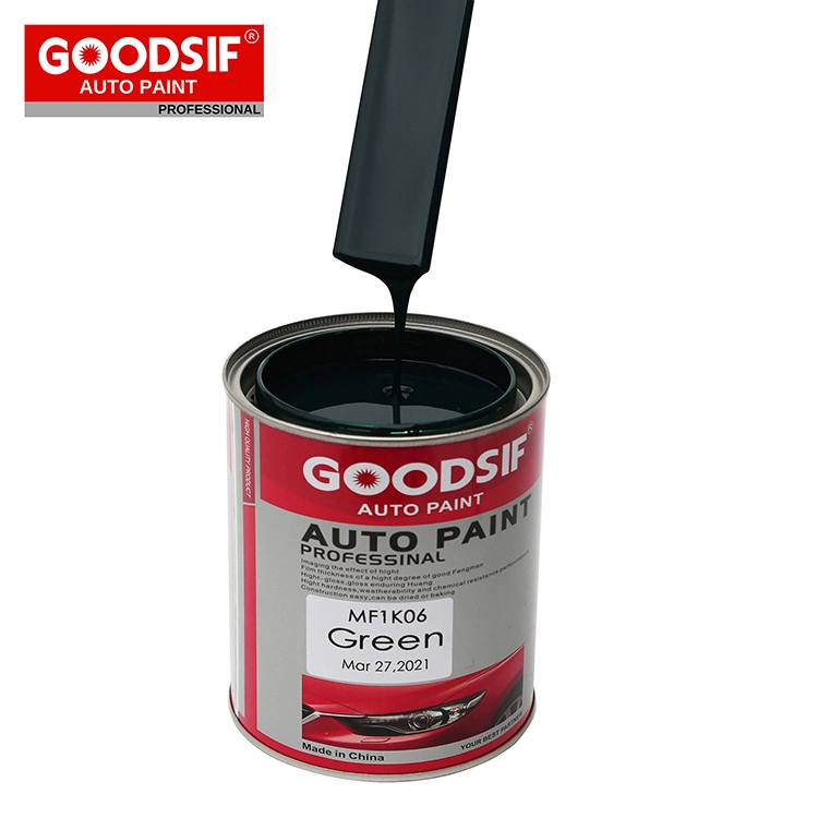 High quality/High cost performance  1K Black Auto Paint Basecoat 1K Solid Color Paint for Car Body Repair