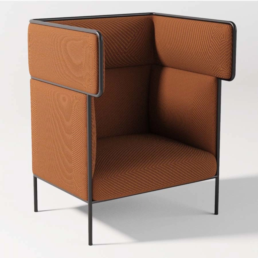 أثاث المكتب أريكة حديثة من القماش التجارة العالية الظهر التفاوض مخصص أريكة