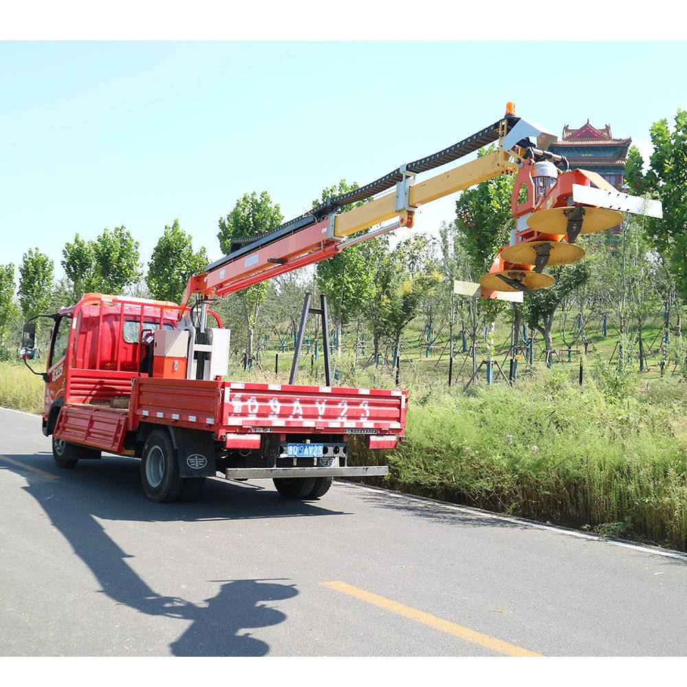 Montaje en vehículos profesional eléctrico montado en el tractor recortador de coberturas de alta calidad a bajo precio