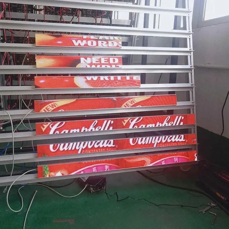 Creativity Customized Shop Shelf LED Display for Retail or Supermarket