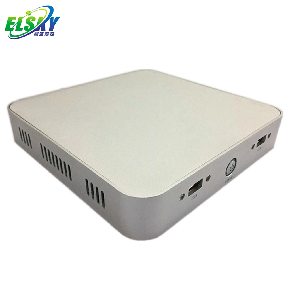 Venta en caliente 4K pantalla Smart Fan I3 6100u 6006u Core i3 i5 i7 Barebone con RAM dual para Kiosk Mini PC Windows