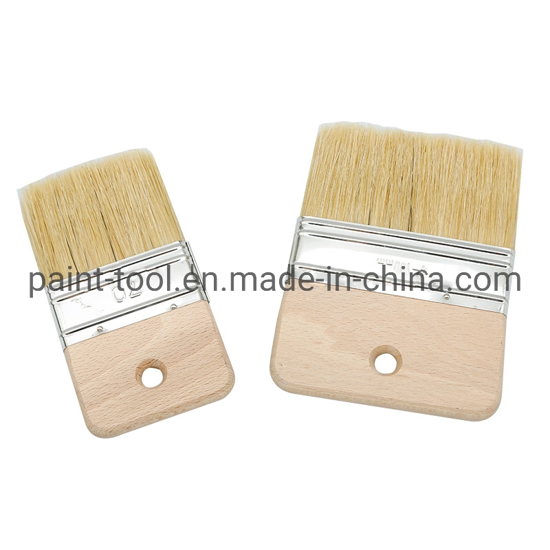 China Wholesale/Supplier High Wall Paint Brush with Wood Handle