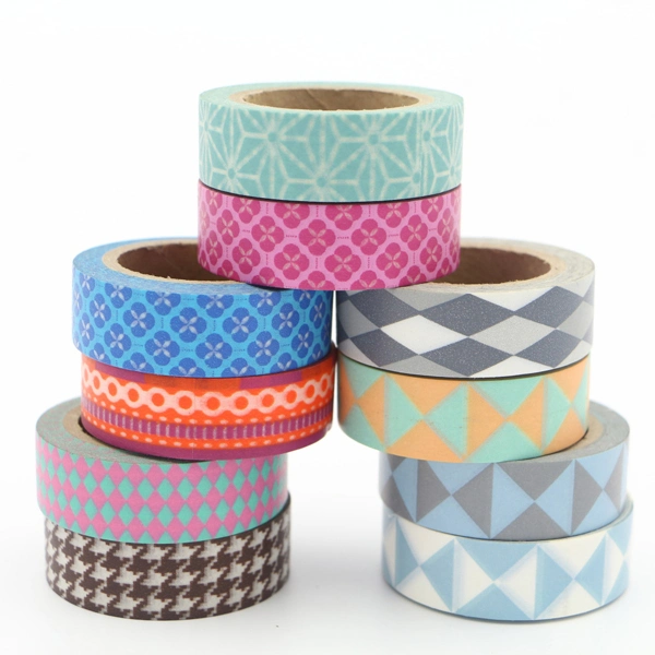 Diseño personal Mayoreo Custom Printed Washi Tape para Navidad