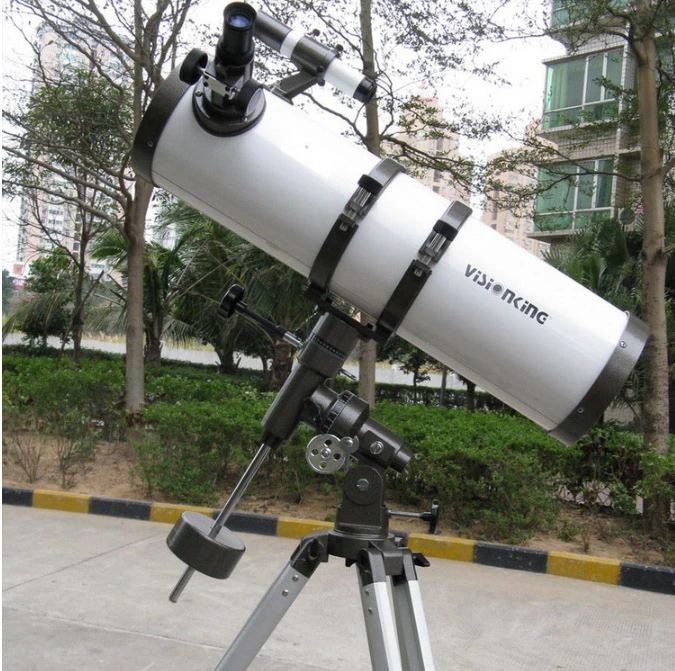 Réflexion Visionking 150/750mm télescope astronomique 150x Monoculaire Espace équatorial de Newton avec entraînement de moteur auto