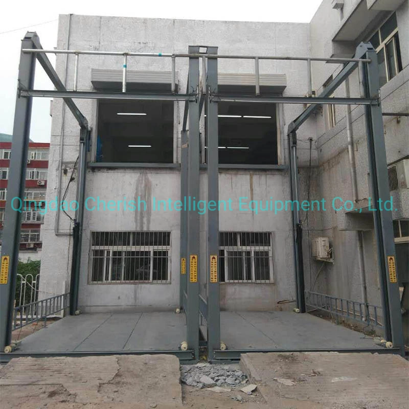 CE Approved Customized Hydraulic Smart 4 Post Floor Transfer Car Lifter