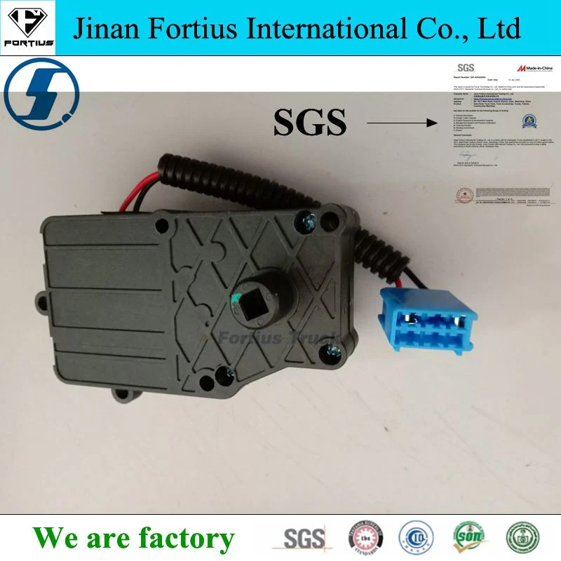 Shacman Tractor Truck Cabin Parts Internal and External Circulation Damper Motor Dz97189585303