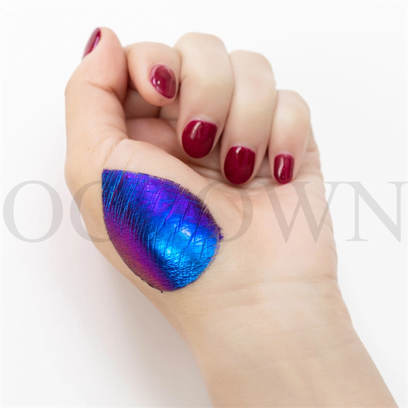 Pigmento de esmalte de uñas Iris Unicornio Chrome Mirror Chameleon Glitter