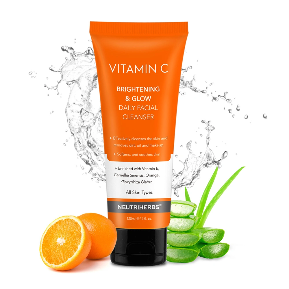 Top Seller Softly Deeply Clean Hyaluronic Acid Smoothing Vitamin C Facial Cleanser