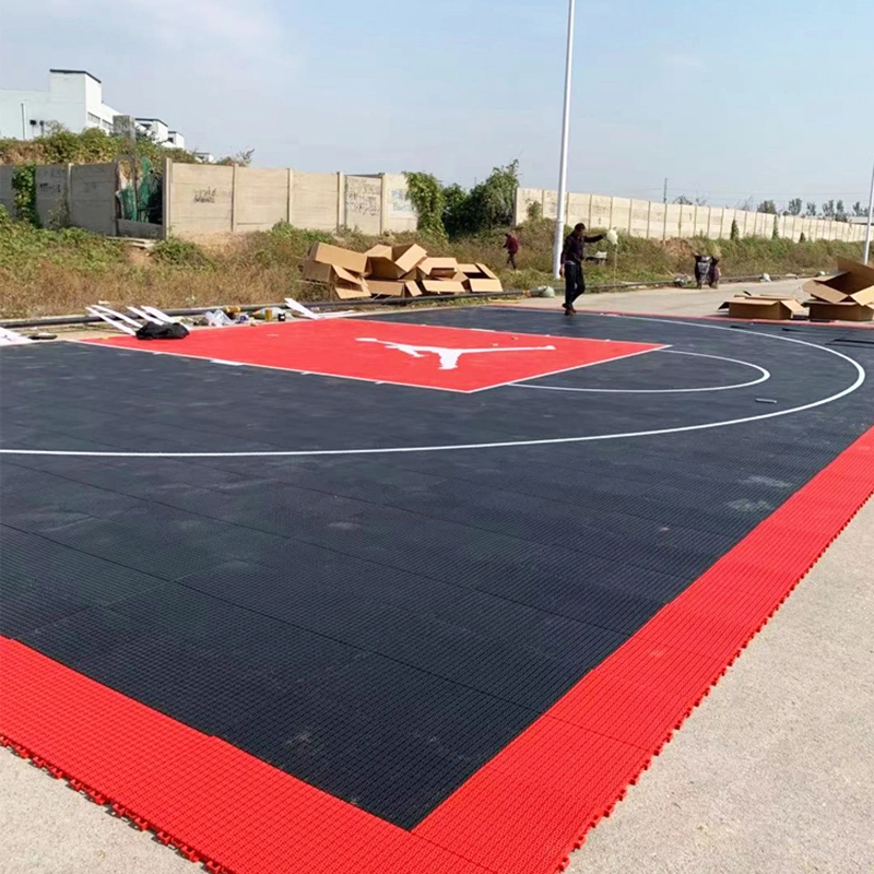 2022 Outdoor Well Wear-Resistant Basketball Court Flooring From Chinese Factory