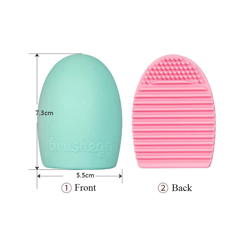 Makeup Brushes Cleaner Silicone Pad Cosmetic Eyebrow Brush Cleaner Tool Brush Washing Tool Scrubber Brush Cleaning Pad