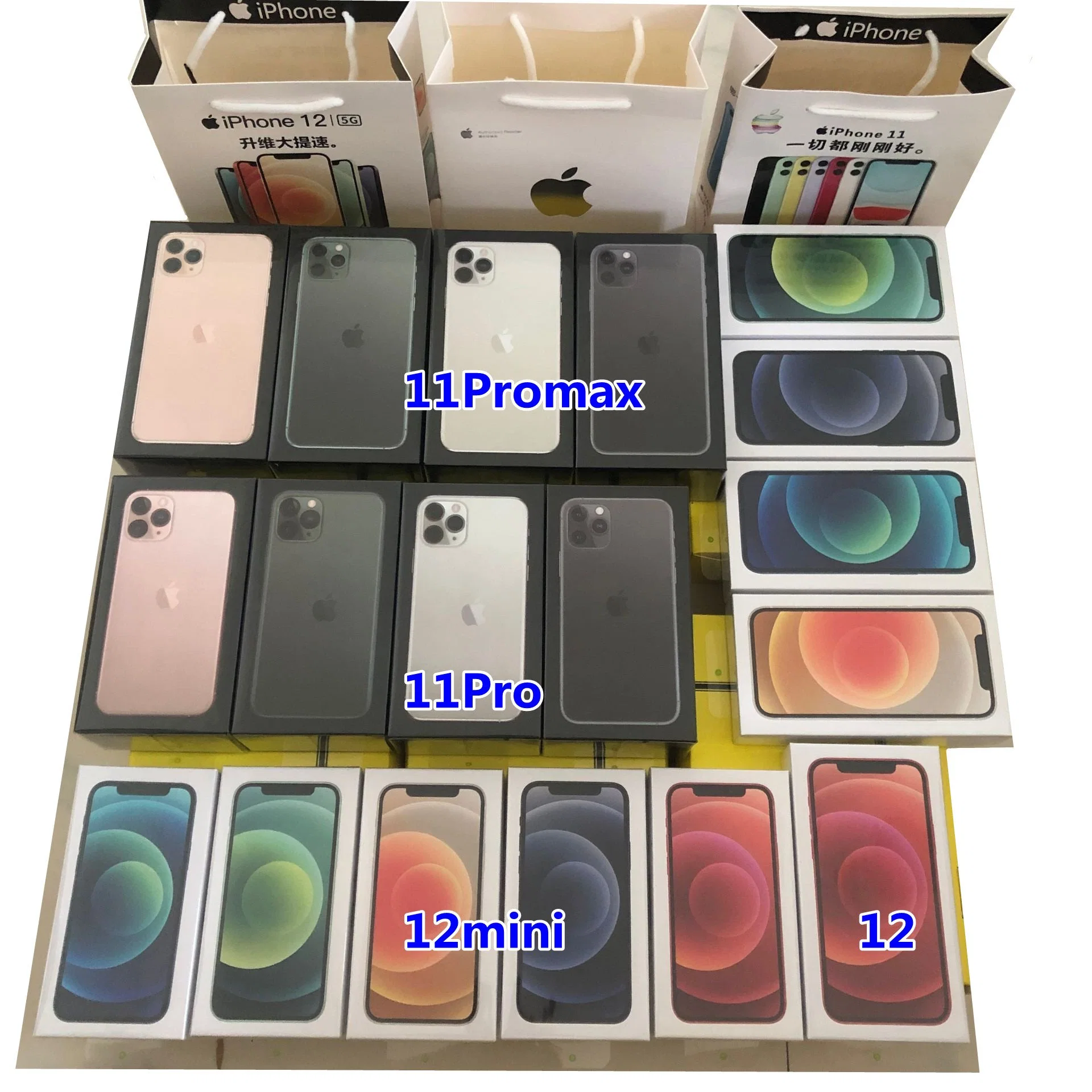 Original-Qualität für iPhone8 8p X XR Handy-Paket Feld