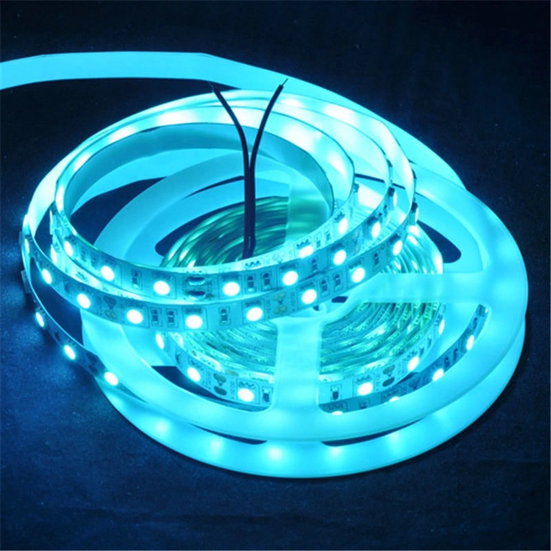 Le SMD3528 5050 LED Flexible 120LED Bandes 12V/24V DC Ice Bleu Orange Orange LED de couleur rose Streifen