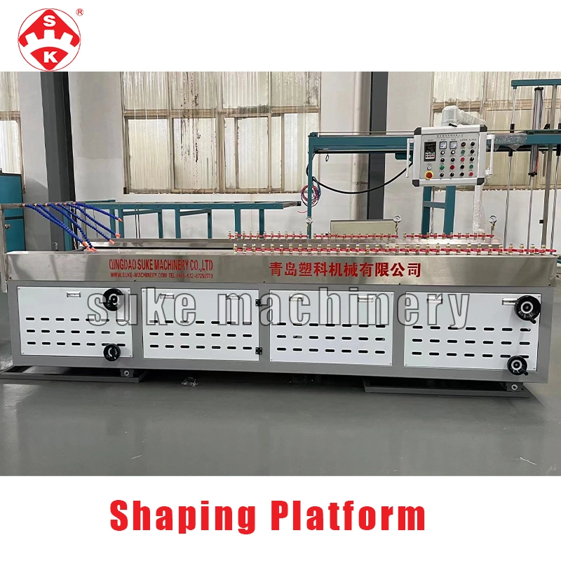 PVC WPC Panel Machine Interior Decoration Cladding Ceiling Roofing Tiles Hollow Bathroom Panel Profile Extrusion Production Line