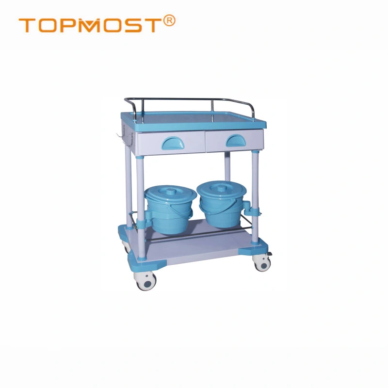 Hospital Medical Cleaning Nursing Trolley Patient Dirt Clothes Collecting Trolley Carts