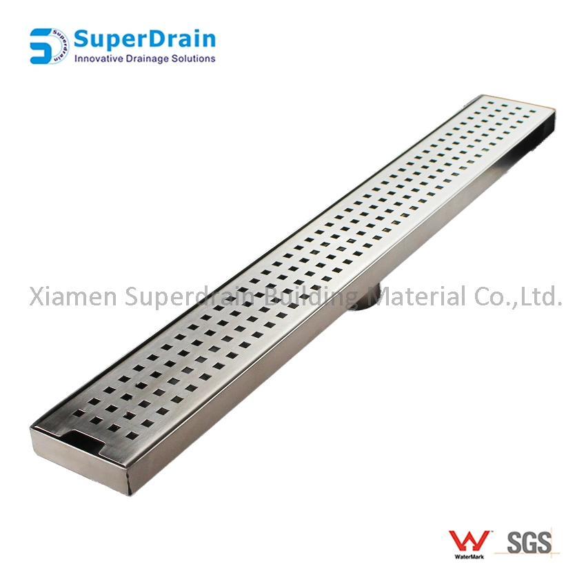 Marine Stainless Steel Channel Drain for Swimming Pool Accessories