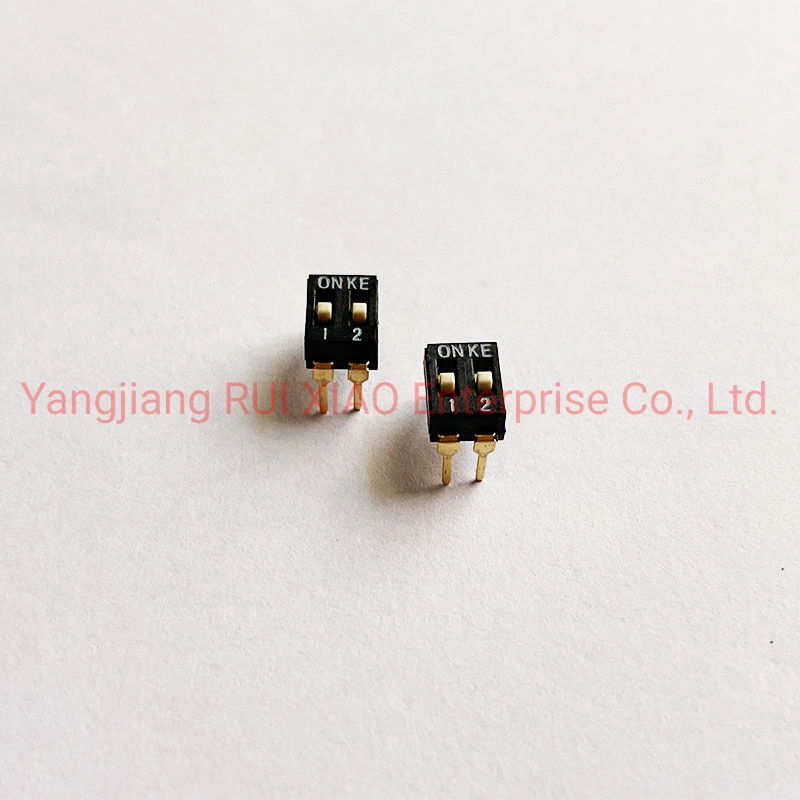 SMD 2.54 mm Ke Dial Switch Dsic02lsget Gold Plated 2/3/4/5/6/8p Bit, Remote Control, Air Conditioner Control Board