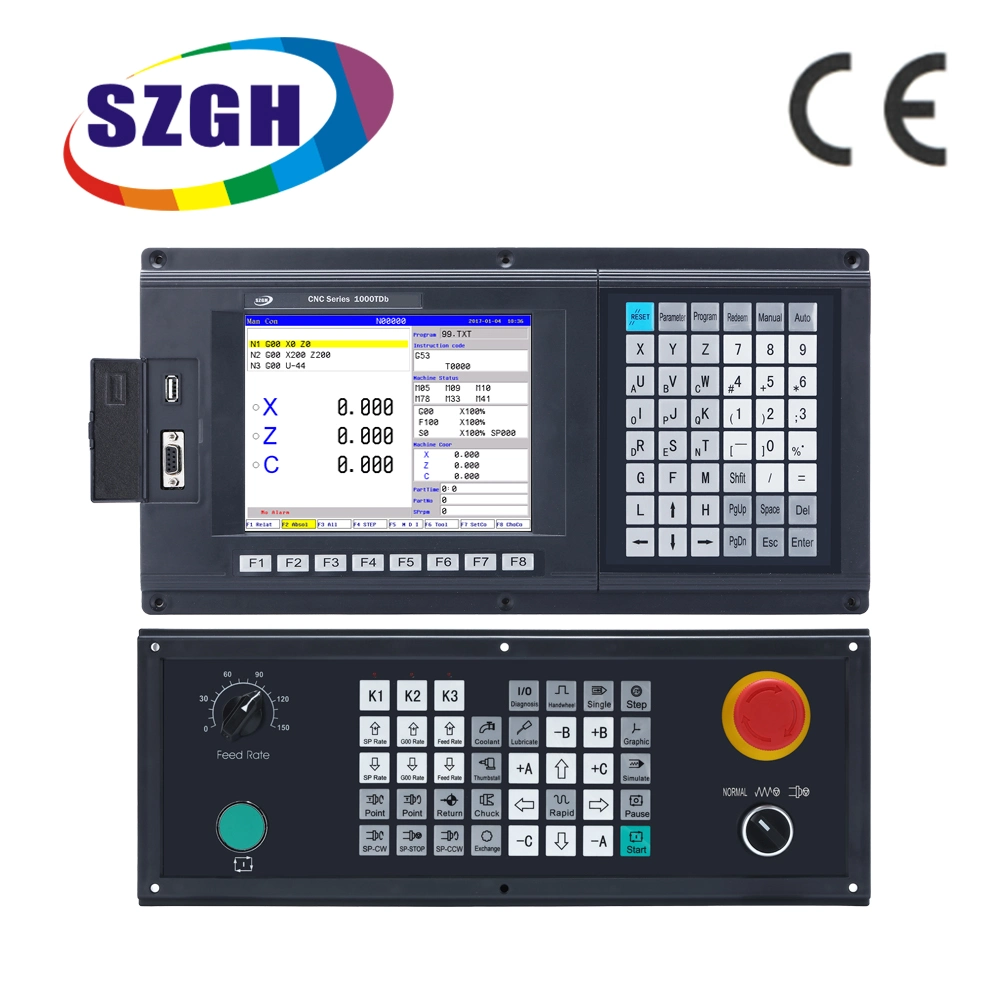 Szgh Drehmaschine CNC System 3 Achsen CNC Drehmaschine Controller Center USB CNC Drehmaschine Tischdrehmaschine CNC Drehmaschine Controller zum Verkauf CNC Laltthe für Shop