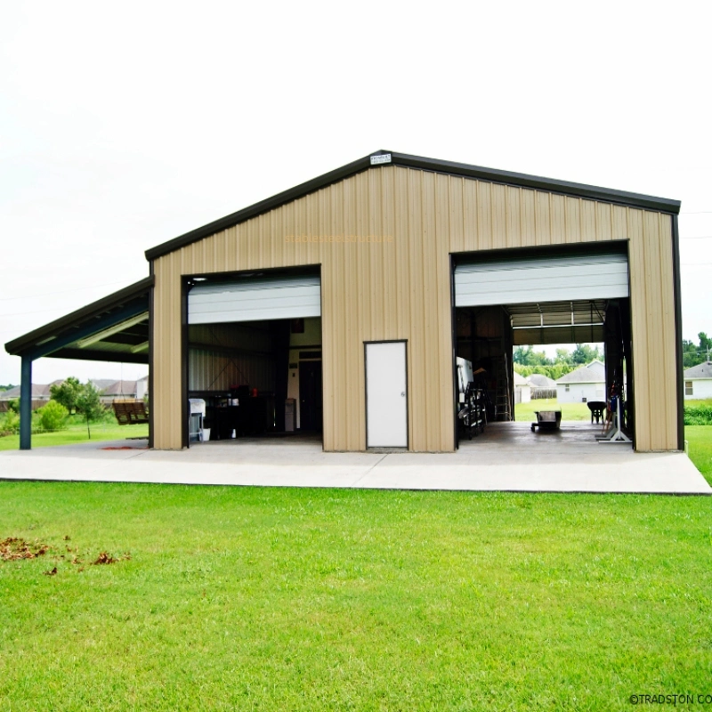 Licht Prefab Metall Hangar Halle Stahl Struktur Lagerhaus Bau Fertiggebäude